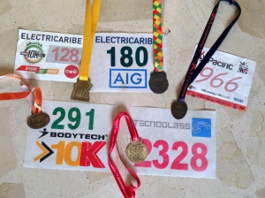 Running Medals and Numbers
